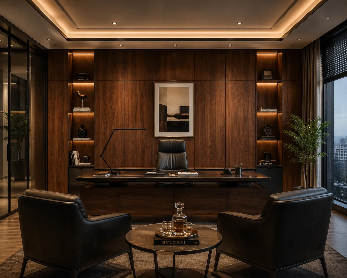Luxury solid wood wall panels