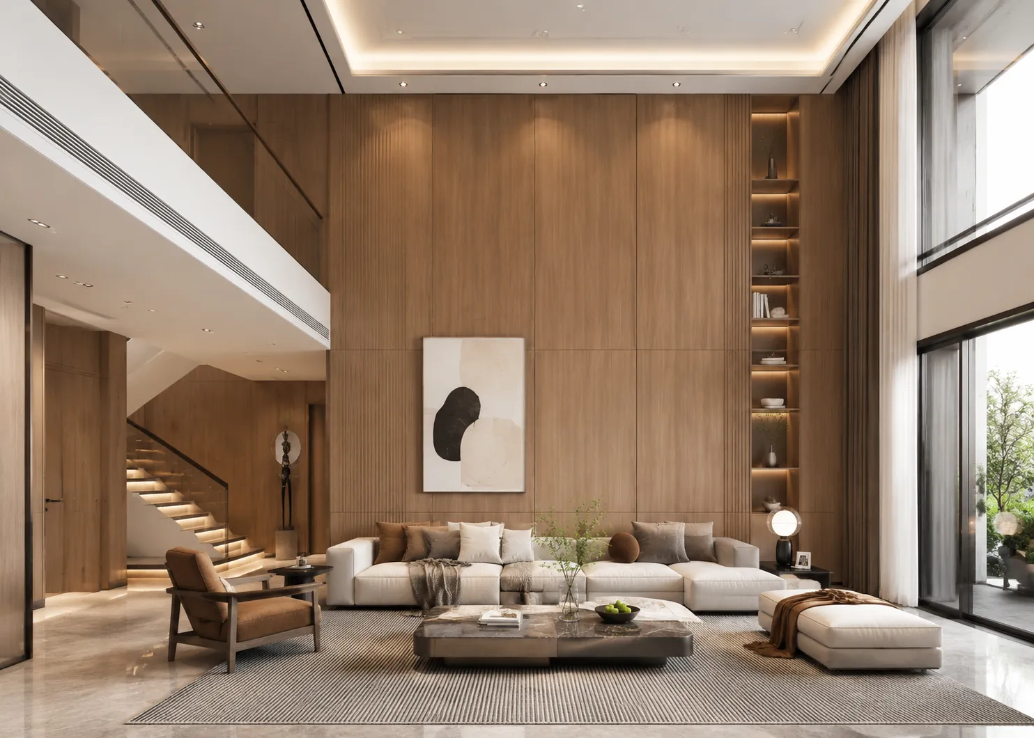 villa wall panel application