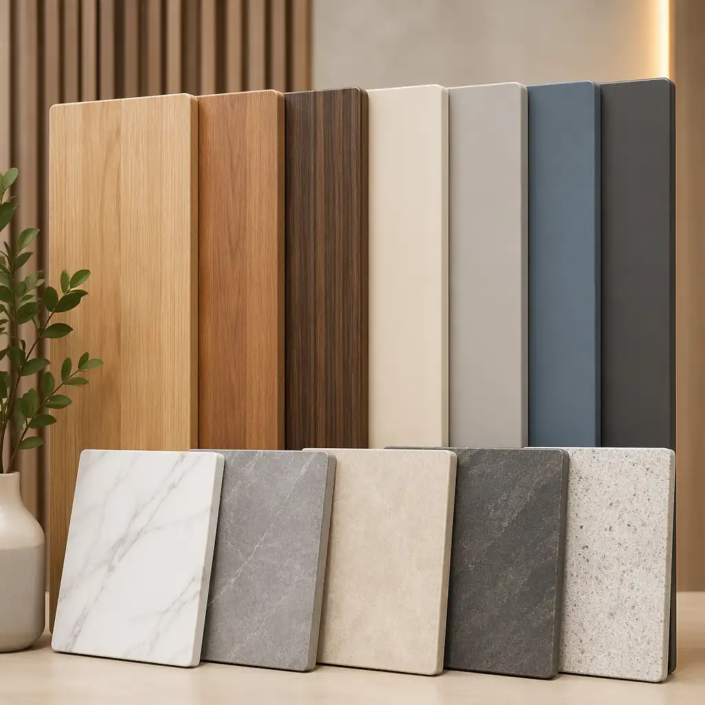 Decorative anti-collision wall board finish options for homes hotels and offices