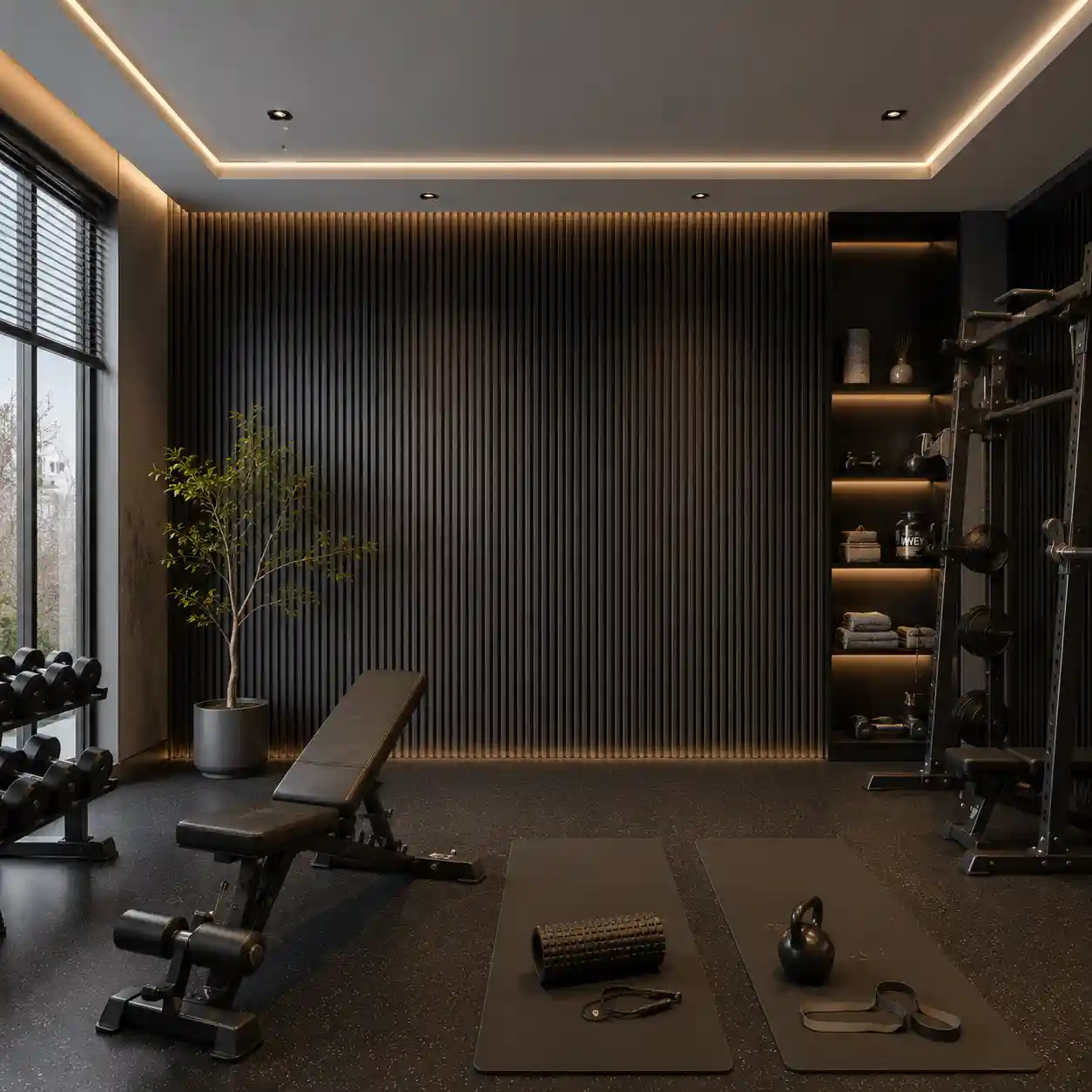 Hollow fluted wall panel designed for easier project installation