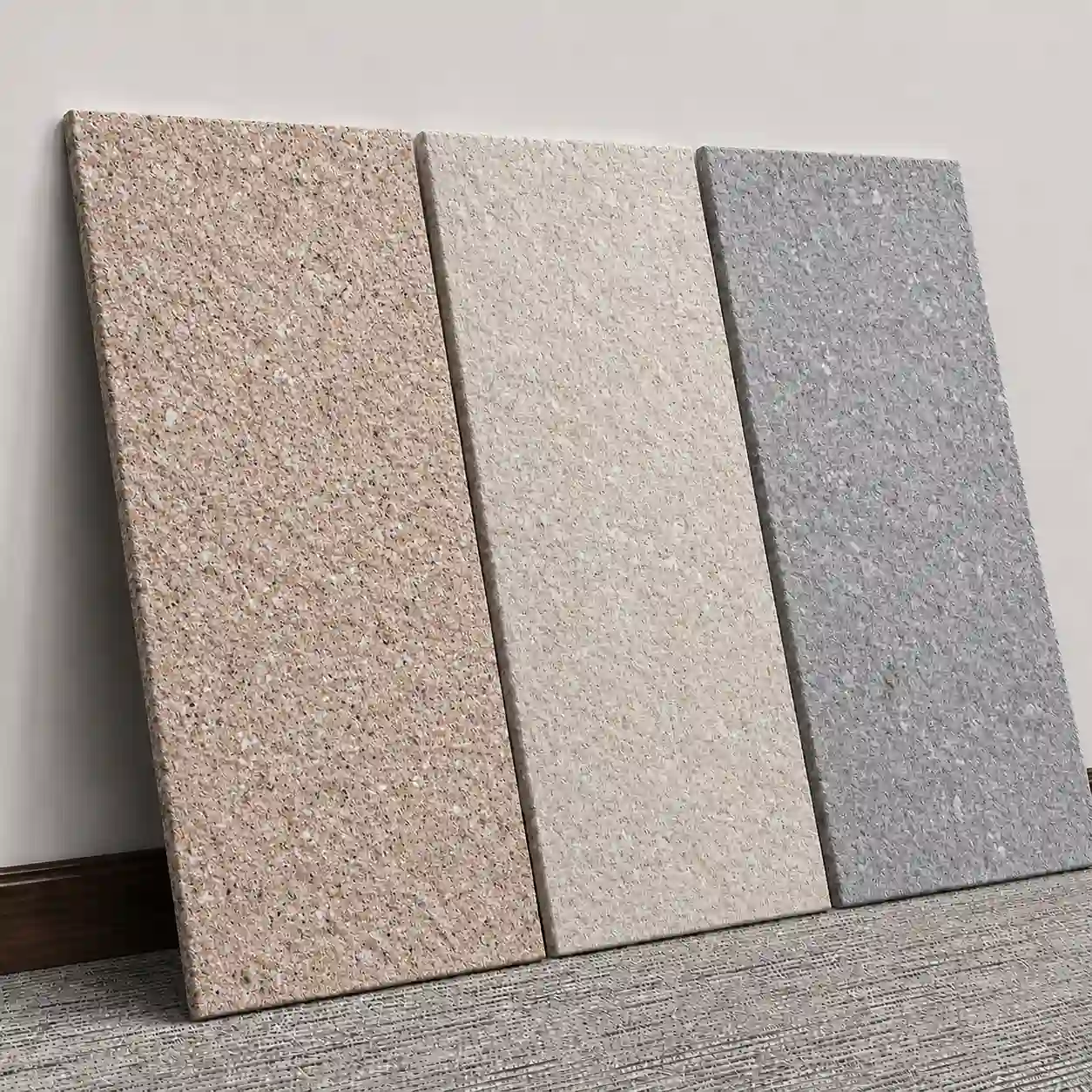 polyurethane stacked stone panels for accent walls