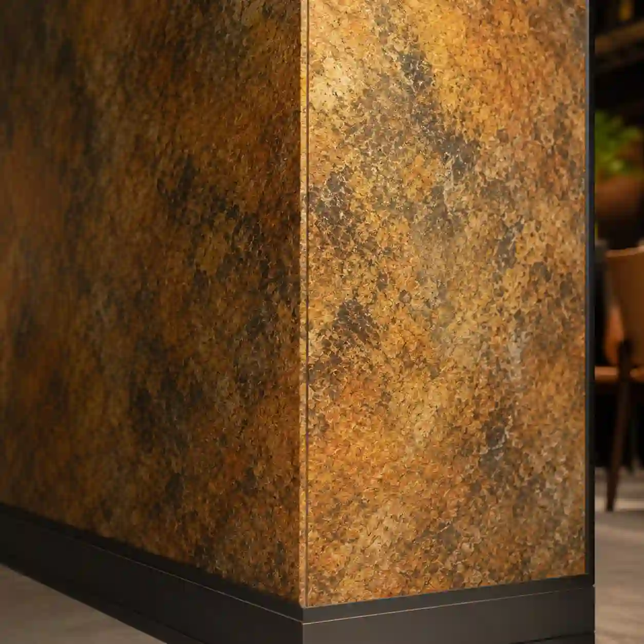 Natural stone look polyurethane stone panels for decorative walls