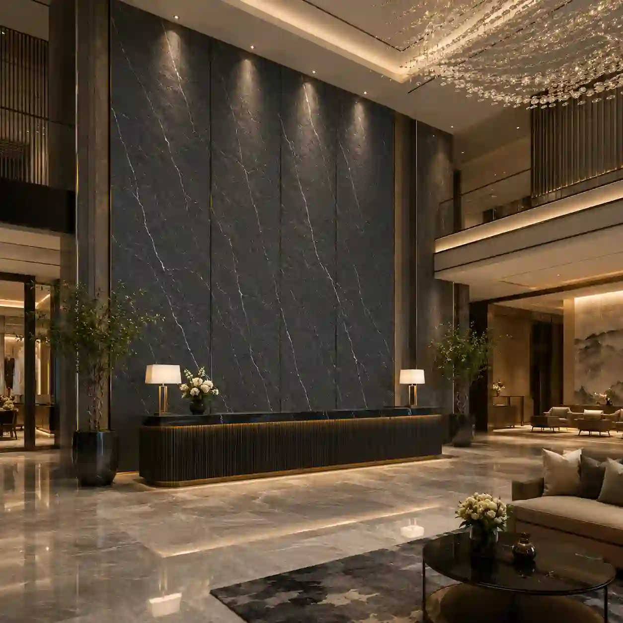 Lightweight PU stone wall panel structure for easier handling and installation
