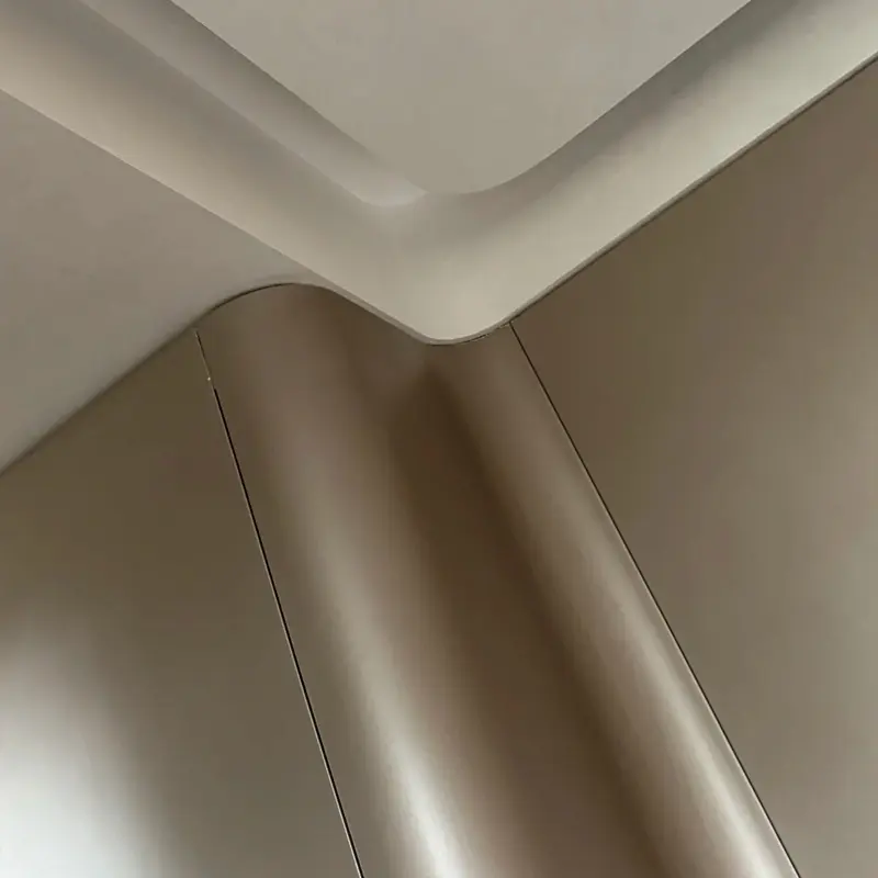 Easy maintenance SPC wall panel surface for hotels apartments and public interiors