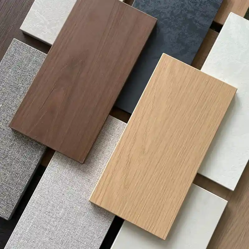SPC wood effect wall panels for home villa apartment and hotel interiors