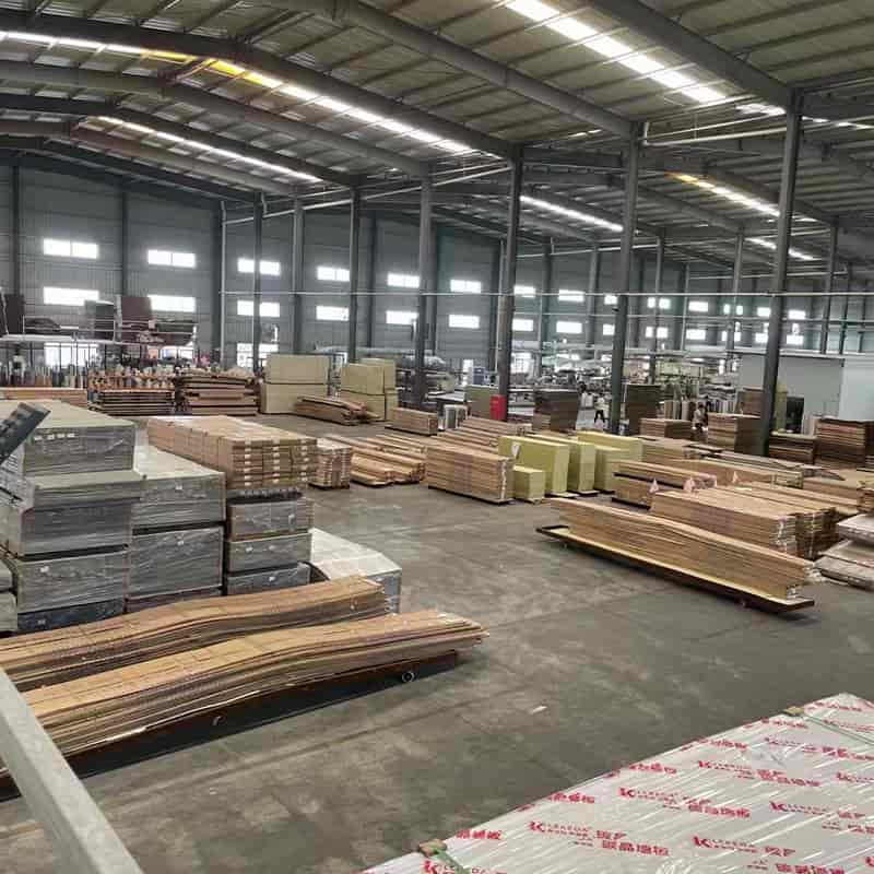 Decorative wall panel factory bulk production workshop for wholesale and project supply