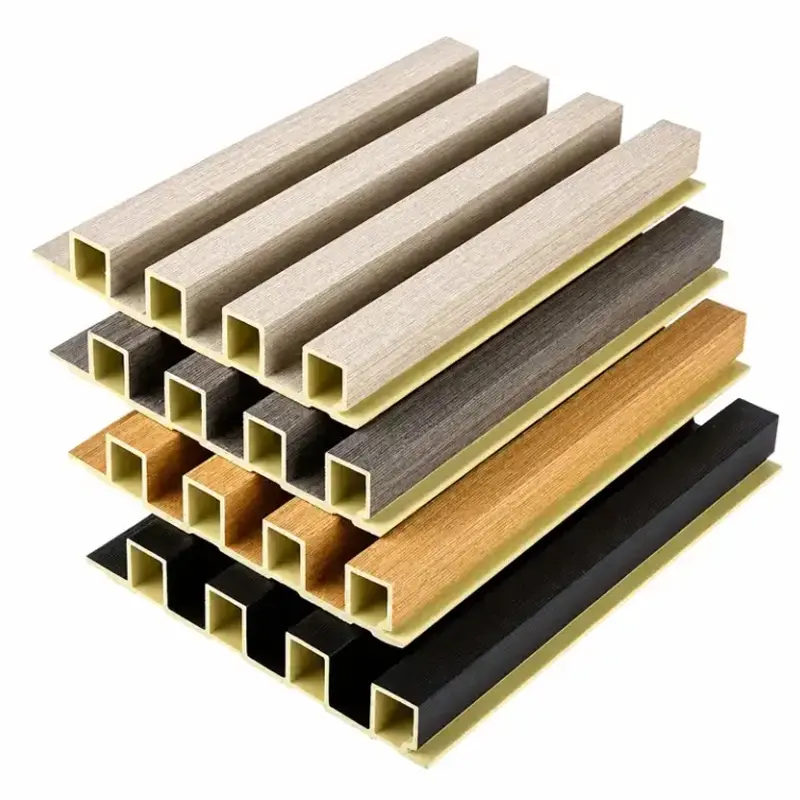 PVC fluted wall panels for modern interior decoration