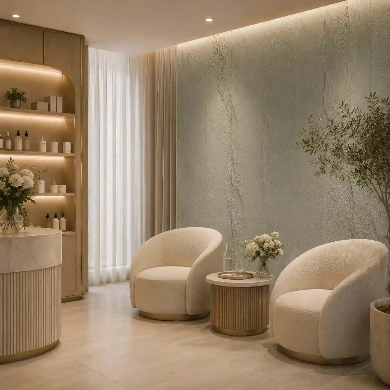 Lightweight PU stone wall panel feature for easier indoor installation