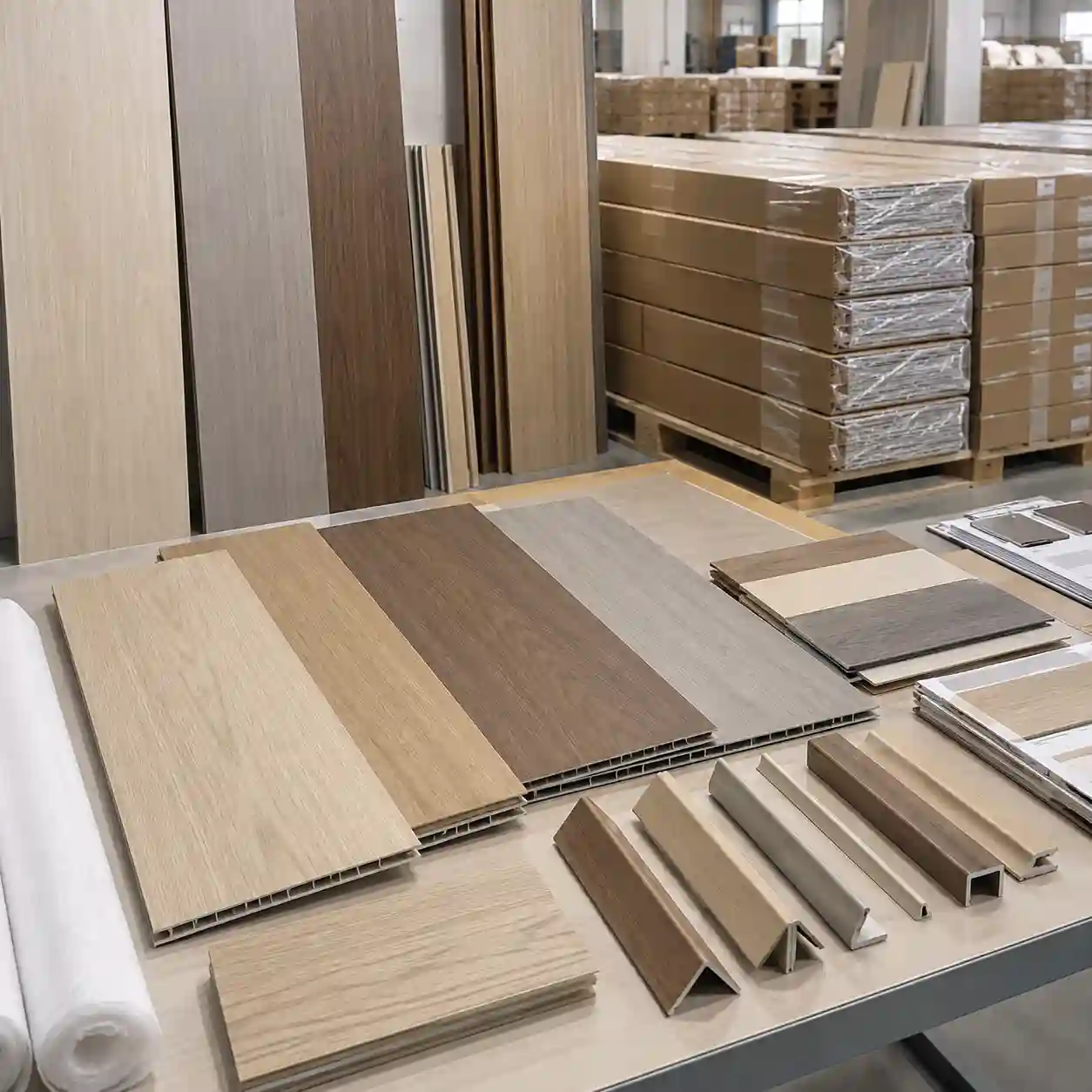 SPC wood look wall panel finish codes and spare panels for future repair matching